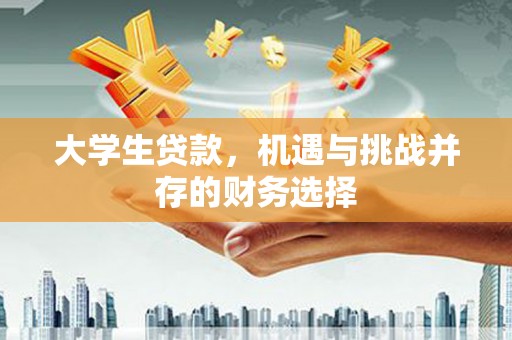 海原大学生贷款，机遇与挑战并存的财务选择