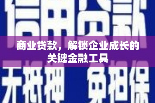 海原商业贷款，解锁企业成长的关键金融工具