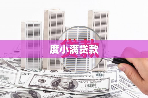 海原度小满贷款
