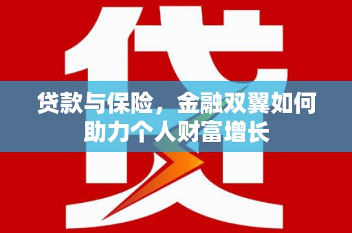 海原贷款与保险，金融双翼如何助力个人财富增长
