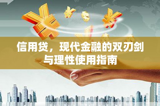 海原信用贷，现代金融的双刃剑与理性使用指南
