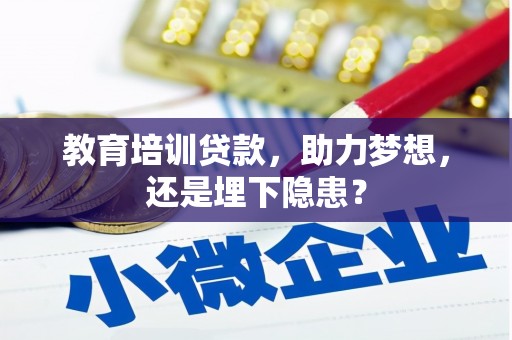 海原教育培训贷款，助力梦想，还是埋下隐患？