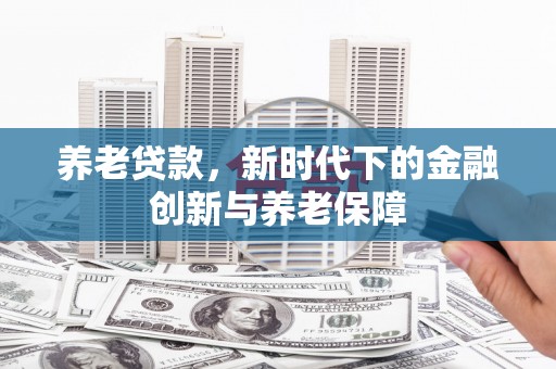 海原养老贷款，新时代下的金融创新与养老保障
