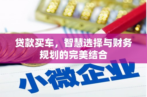 海原贷款买车，智慧选择与财务规划的完美结合