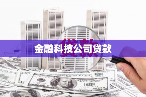 海原金融科技公司贷款