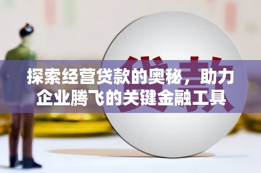 海原探索经营贷款的奥秘，助力企业腾飞的关键金融工具
