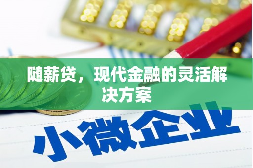 海原随薪贷，现代金融的灵活解决方案