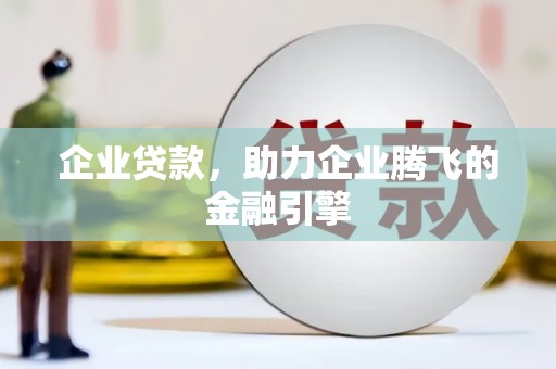 海原企业贷款，助力企业腾飞的金融引擎