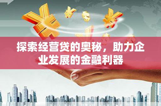 海原探索经营贷的奥秘，助力企业发展的金融利器