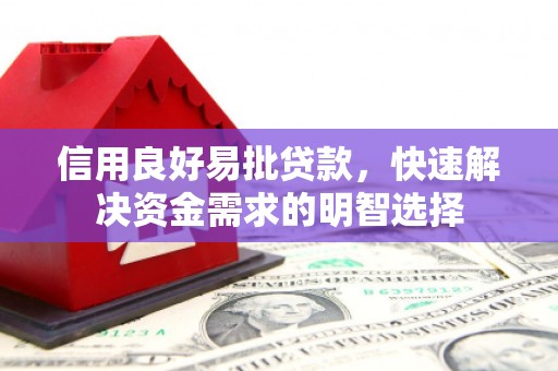 海原信用良好易批贷款，快速解决资金需求的明智选择