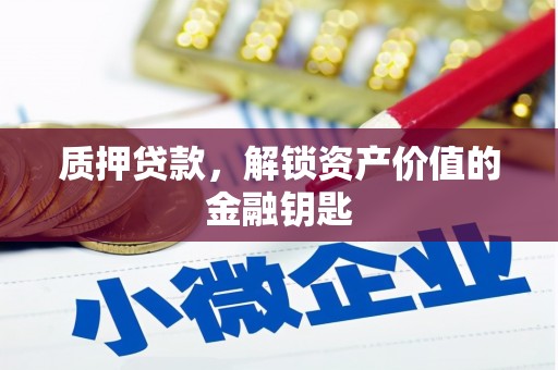 海原质押贷款，解锁资产价值的金融钥匙