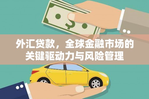 海原外汇贷款，全球金融市场的关键驱动力与风险管理