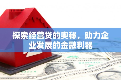 海原探索经营贷的奥秘，助力企业发展的金融利器