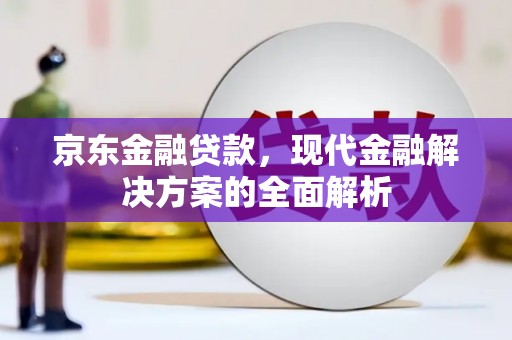海原京东金融贷款，现代金融解决方案的全面解析
