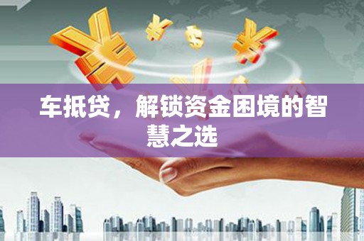 海原车抵贷，解锁资金困境的智慧之选