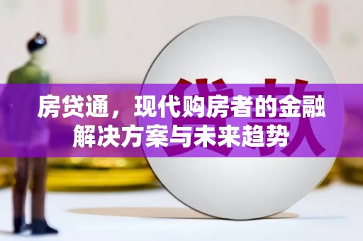 海原房贷通，现代购房者的金融解决方案与未来趋势