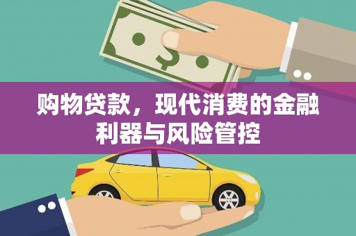海原购物贷款，现代消费的金融利器与风险管控