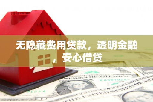 海原无隐藏费用贷款，透明金融，安心借贷