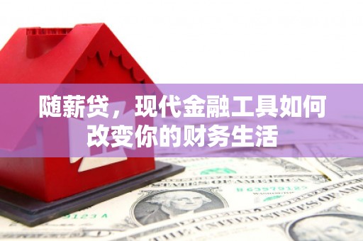 海原随薪贷，现代金融工具如何改变你的财务生活