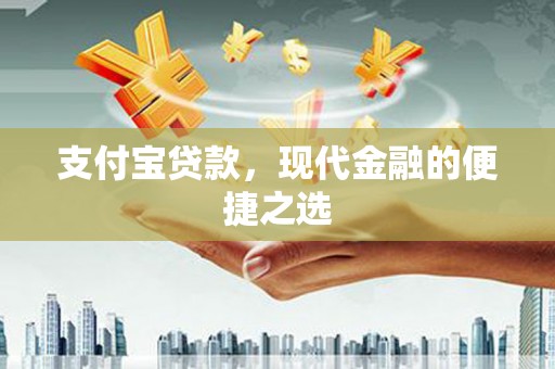 海原支付宝贷款，现代金融的便捷之选