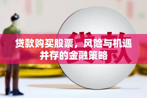 海原贷款购买股票，风险与机遇并存的金融策略