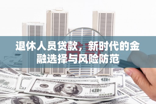 海原退休人员贷款，新时代的金融选择与风险防范
