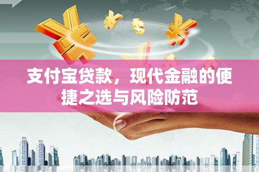 海原支付宝贷款，现代金融的便捷之选与风险防范
