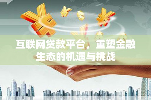 海原互联网贷款平台，重塑金融生态的机遇与挑战