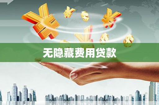 海原无隐藏费用贷款