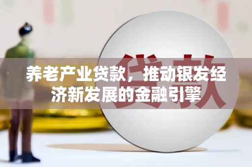 海原养老产业贷款，推动银发经济新发展的金融引擎