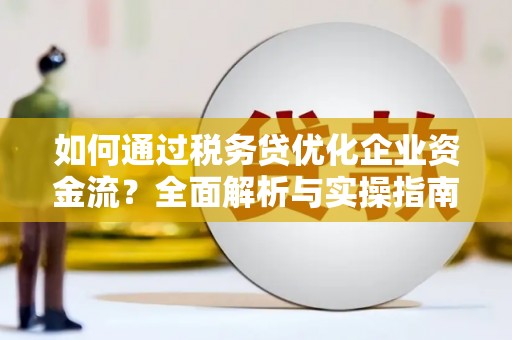 海原如何通过税务贷优化企业资金流？全面解析与实操指南