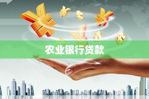 海原农业银行贷款