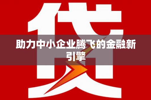 海原助力中小企业腾飞的金融新引擎