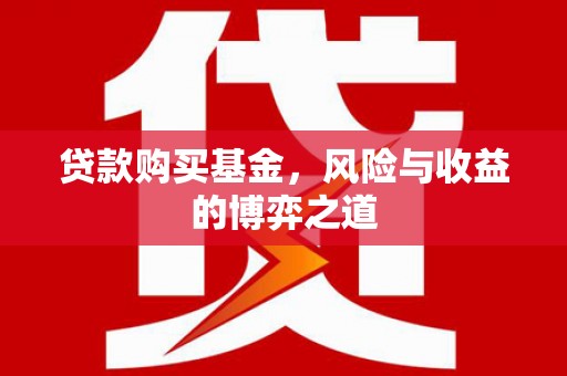 海原贷款购买基金，风险与收益的博弈之道