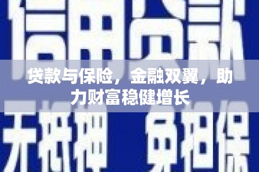 海原贷款与保险，金融双翼，助力财富稳健增长