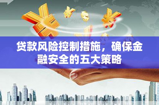 海原贷款风险控制措施，确保金融安全的五大策略