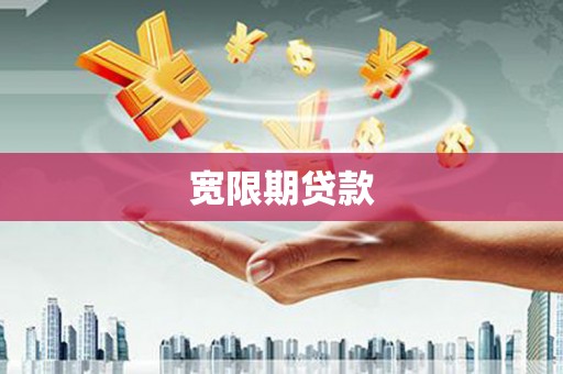 海原宽限期贷款