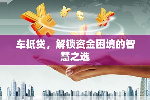 海原车抵贷，解锁资金困境的智慧之选