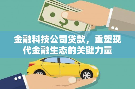 海原金融科技公司贷款，重塑现代金融生态的关键力量