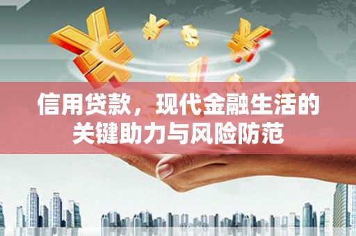 海原信用贷款，现代金融生活的关键助力与风险防范