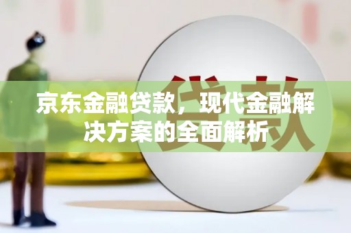 海原京东金融贷款，现代金融解决方案的全面解析