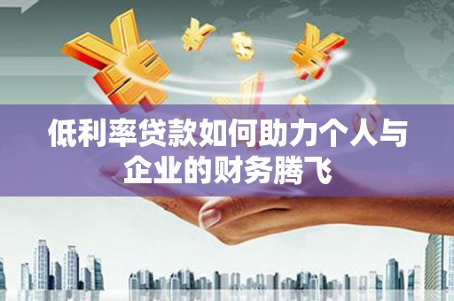 海原低利率贷款如何助力个人与企业的财务腾飞