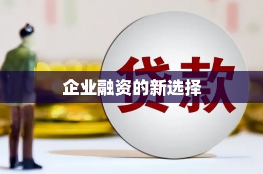 海原企业融资的新选择