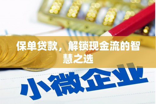 海原保单贷款，解锁现金流的智慧之选