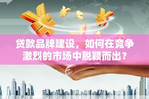 海原贷款品牌建设，如何在竞争激烈的市场中脱颖而出？