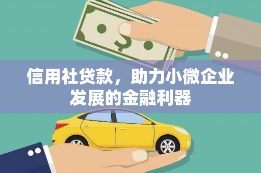 海原信用社贷款，助力小微企业发展的金融利器