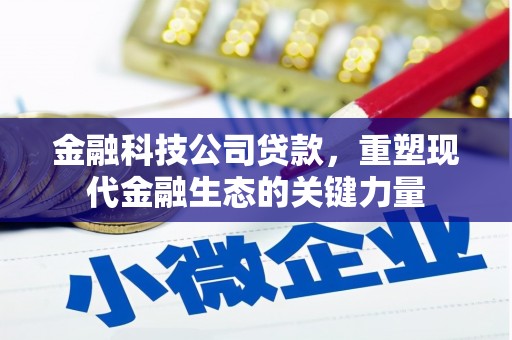海原金融科技公司贷款，重塑现代金融生态的关键力量