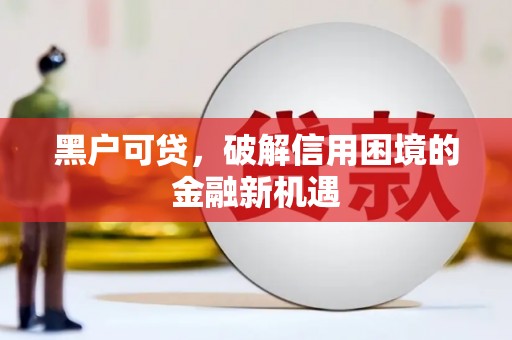 海原黑户可贷，破解信用困境的金融新机遇