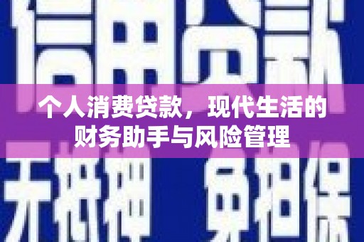 海原个人消费贷款，现代生活的财务助手与风险管理