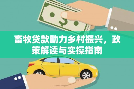 海原畜牧贷款助力乡村振兴，政策解读与实操指南